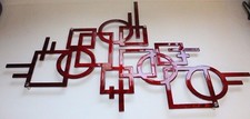 Modern Lines Metal Wall Art