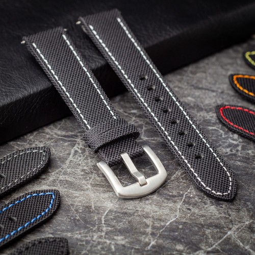 Sailcloth watch strap - watch,