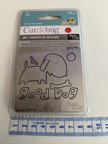 Cuttlebug die cut dog - cuttlebug,
