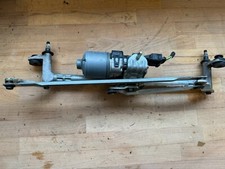 VW POLO MK5 2009-2014 FRONT WIPER MOTOR & MECHANISM LINKAGE GENUINE USED PART
