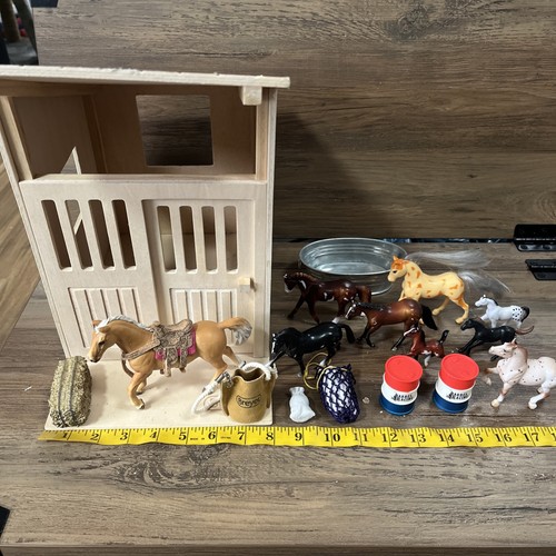 Schleich tan white pony - schleich,