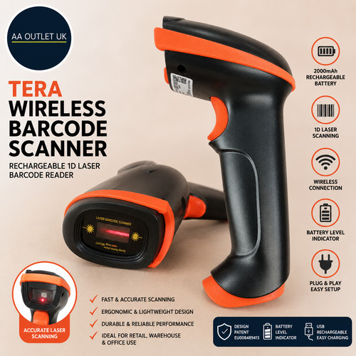 Tera barcode scanner - barcode, wireless