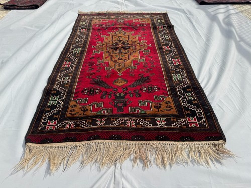 4x6 afghan hand - ft, knotted
