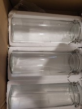 Brand New 3 Big Glass Jars