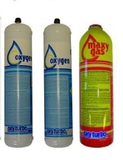 Oxyturbo Maxy gas Cylinder & 2