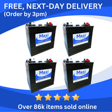 4 x MAXIPOWER T105 Battery -