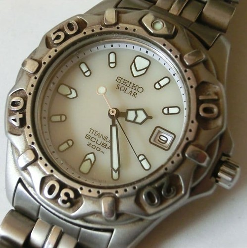 Seiko diver 200m solar - 200m, watch