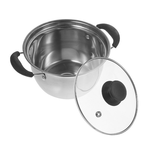 Stainless steel pot with dual - stainless,