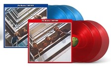 The Beatles Blue & Red Triple Coloured Vinyl LP's Half Speed Remasters 2023