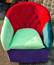Retro Vintage 80s Iconic Funky Unusual  bedroom chair