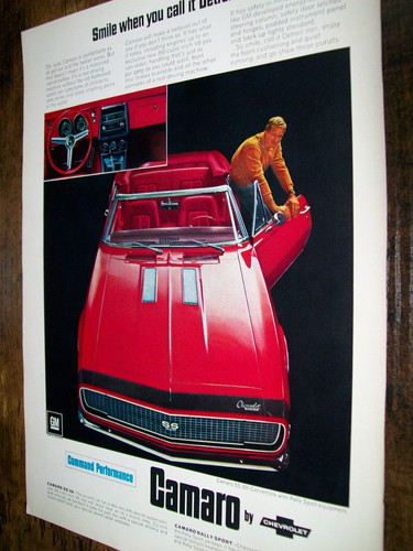 1967 chevy camaro mid size - 1967,