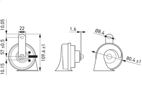 Trumpet horn hella 3fh 012 - trumpet,