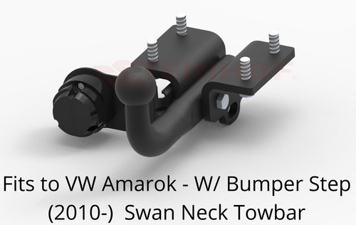 Swan neck tow - tow, bar