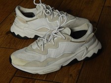 ADIDAS ORIGINALS OZWEEGO MENS 'CLOUD WHITE' SHOES TRAINERS EE6464 ,UK 10