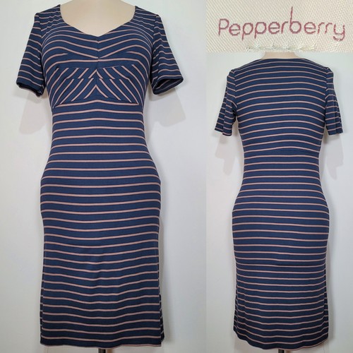 Pepperberry jersey dress - jersey, blue