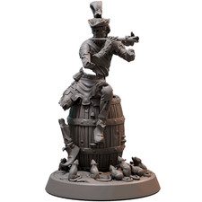 D&D Undead Piper 28mm and 32mm