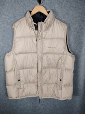 Men's Ralph Lauren Polo Sport Down Filled Body Warmer Gilet XL Beige 
