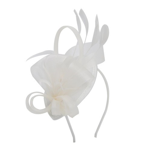 Elegant feather curl headband - elegant,