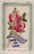 WW1 Patriotic Embroidered Birn
