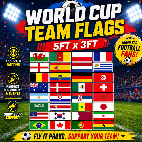 World cup flags - world,