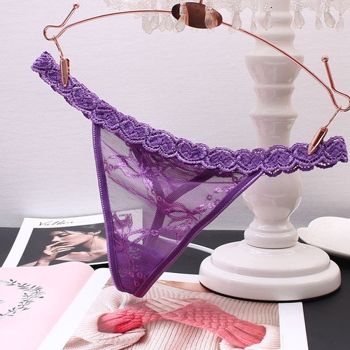 Personalized lace thong with - lace,