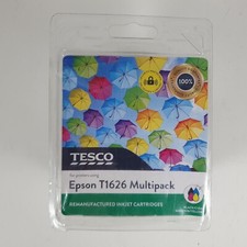 Epson T1626 Multipack Brand New Tesco Multipack Black Cyan Magenta Yellow