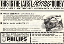 Vintage Philips Electronic Engineer and Radio Engineer Advert - Original 1965