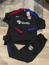 Nike Barcelona Tracksuit - Black Blue Red  football Dri Fit  Medium