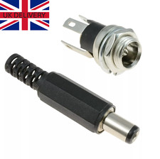 2.1mm x 5.5mm Male + Female