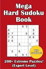 Mega Hard Sudoku Puzzle Book |