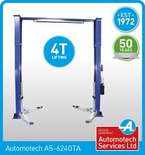 2 POST LIFT  / CAR  VEHICLE RAMP / HOIST 4 TON 4000KG BASELESS / CLEAR FLOOR, 