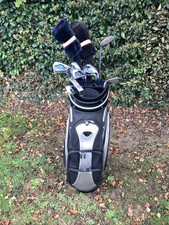 Men’s Golf Clubs Callaway Driver 3-5 Wood 4-9 Iron Sw Pw Fisher Putter Cart Bag