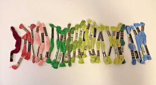 Skeins dmc embroidery floss - 30,