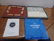 Vintage Travel Scrabble Game