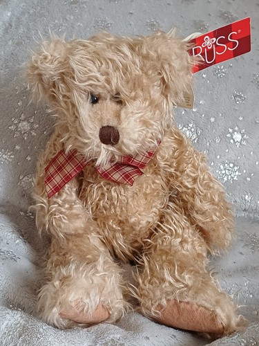 Russ berrie teddy bear toffee - berrie,