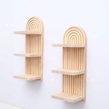 Boho Style Wooden Floating For