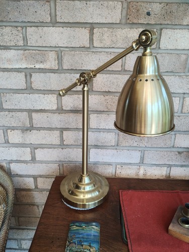 Ikea barometer gold brass desk - brass,