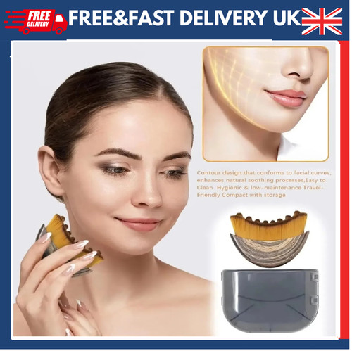 Portable dry facial brush - facial,