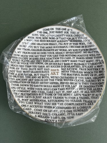 Grayson perry 100 art - grayson, ceramic