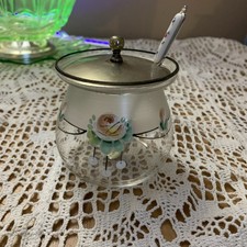 Vintage Clear Glass Hand