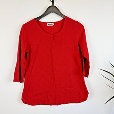 Fabindia Red Top Size M UK 10