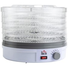 Food Dehydrator 5 Tier 245w Vegetable Fruit Food Dryer Maker Machine Timer