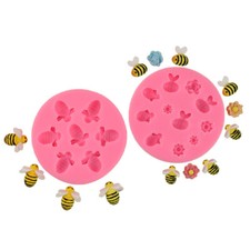 Bumble bee silicone icing - bumble,