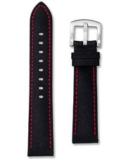 Black Red Sailcloth Watch