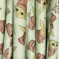 Baby Yoda Gift Wrapping Paper