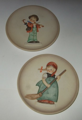 Vintage hummel plates home - vintage,