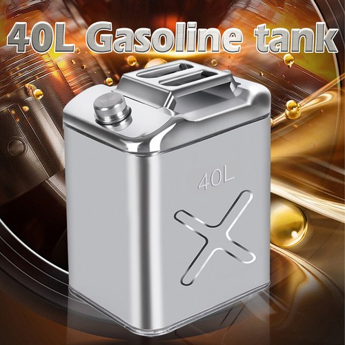 40l stainless steel petrol can - 40l,
