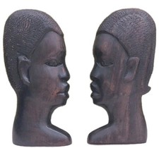  Vintage Pair Of Wood Hand