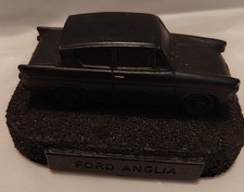 Ford Anglia Ornament  Paper Weight made with British Coal  by Classique