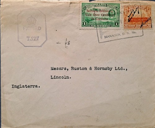 Ww2 nicaragua ruston hornsby - ww2,